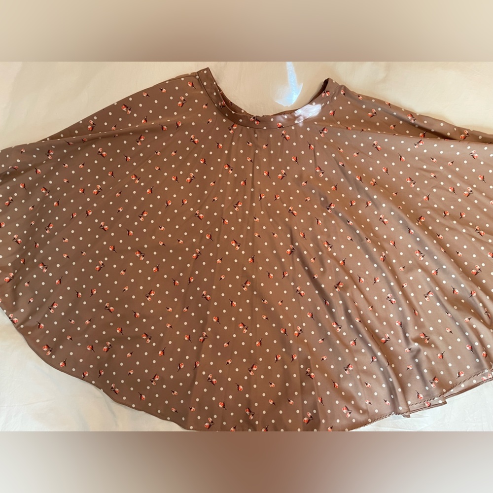 Size 10 floral print full skirt